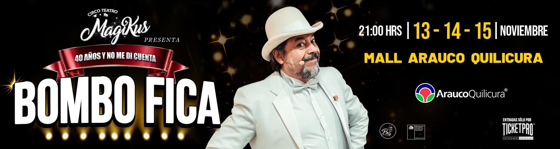 BOMBO FICA 40 AÑOS Y NO ME DI CUENTA
